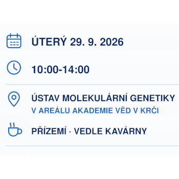Zveme Vás na výstavku laboratorní techniky v ÚMG